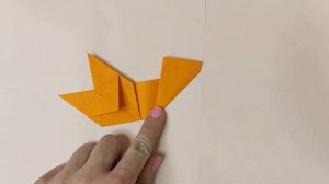 ОРИГАМИ ЛИСА ИЗ БУМАГИ / ORIGAMI FOX MADE OF PAPER