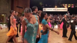 GERMAN OPEN CHAMPIONSHIPS 2010 - IDSF GRAND SLAM LATIN - SAMBA 1 R4