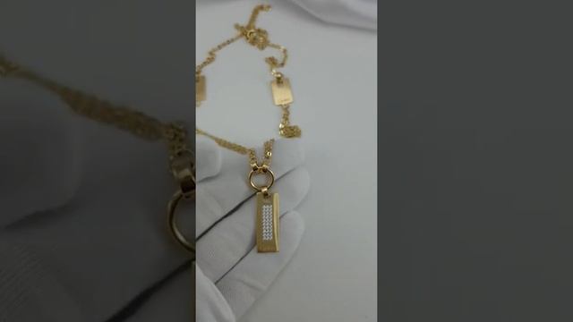 Цепочка и браслет от мирового бренда Cartier