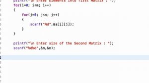 Matrix Program in C Language | Sum of two Matrix in C | Double Dimension  in Array in C