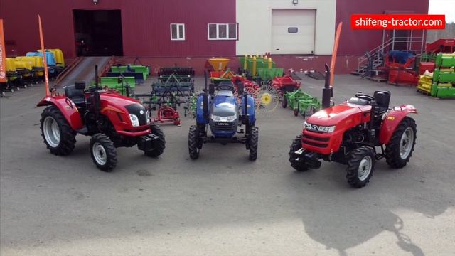 Сравнение мини-тракторов Shifeng 244С(254), Dongfeng 244 G1, Lovol 244 смотреть онлайн