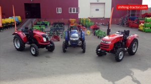 Сравнение мини-тракторов Shifeng 244С(254), Dongfeng 244 G1, Lovol 244