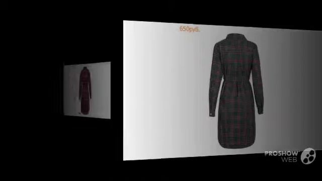 Одежда с AliExpress. Платье рубашка в клетку с длинными рукавами. смотреть онлайн