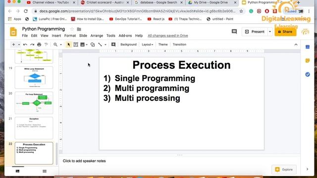 81 Python Task Or Process Execution Types | Online Training Download app from below link