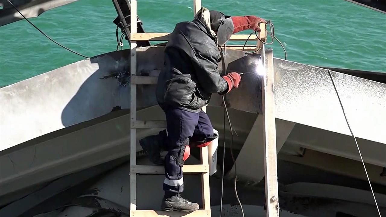 Восстановление железнодорожной части Крымского моста начнется сразу после завершения ее обследования