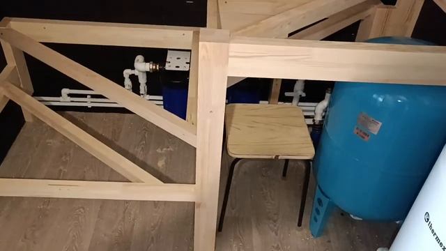 Каркас под забег лестницы на 4 ступени