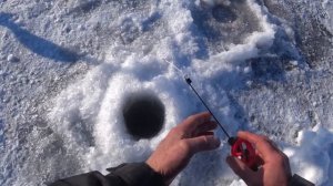 Один на льду ,за Судаком !