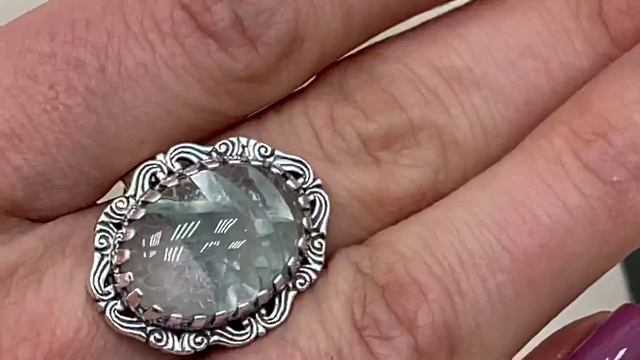 Натуральные камни в серебре: индийский агат?  пренит?лабрадор? нефрит?