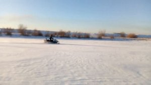 Снегоход стелс с мотором от машины