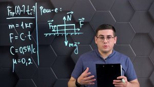 Второй закон Ньютона. Практическая часть. 9 класс.