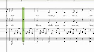 Vaccai Lesson 5 avezzo a Vivere, Alto baritone