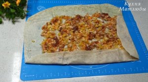 ХАНУМ ИЗ ЛАВАША / ХАНУМ БЕЗ ВОЗНИ С ТЕСТОМ , БЫСТРО ПРОСТО И ОЧЕНЬ ВКУСНО !!!