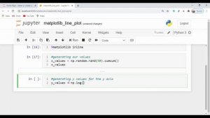 How to plot lines with matplotlib