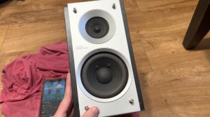 Testing My Panasonic model: SB-PM17 Bookshelf Speaker