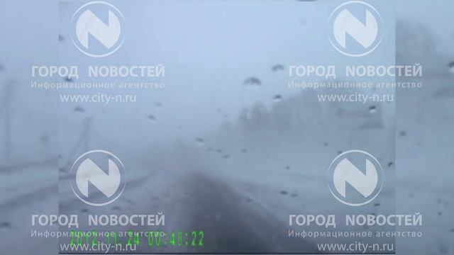 Непогода на трассе Новокузнецк-Шерегеш смотреть онлайн