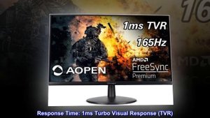 AOPEN 24MV1Y Pbmiipx 23.8" Full HD (1920 x 1080) FPS RTS Gaming Monitor | AMD FreeSync Premium