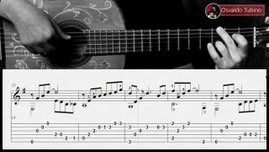 Samba pa ti (Carlos Santana) - Fingerstyle guitar - Arreglo solista con partitura y tablatura