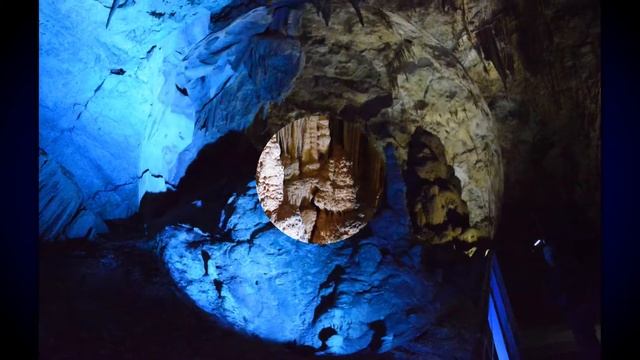 Грузия - Цхалтубо - Пещера Прометея смотреть онлайн