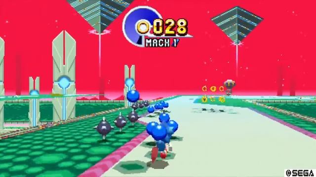 Sonic Mania |5th Chaos Emerald UFO Mini game| смотреть онлайн