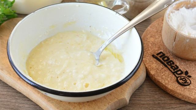 Куриное филе в луковом кляре