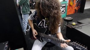 Ibanez Iron Label IL15 Live Demo at Musikmesse 2014