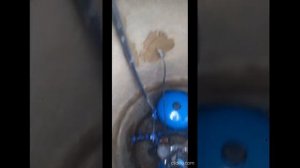 Очередной кессон. Установили  оборудование в самом кессоне.