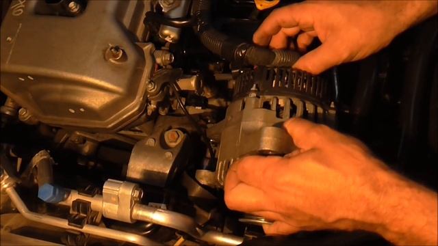 2007-2013 Toyota Corolla How to replace alternator Αντικατάσταση γεννήτριας Yiannis Pagonis смотреть онлайн