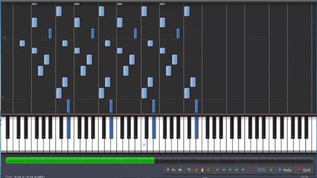 Power of Neo - Mettaton Neo | Undertale PC | Synthesia Piano Tutorial Slow Midi Cover @ 50% Speed смотреть онлайн