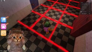 ? КОТ СБЕГАЕТ ИЗ ШКОЛЫ АНИМАТРОНИКА УЧИЛКИ В РОБЛОКС ROBLOX Побег от Аниматроник Училка КОТИК БАСЯ