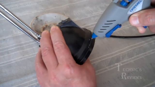 Термоклеевой пистолет Dremel 930 при ремонте настольной лампы смотреть онлайн