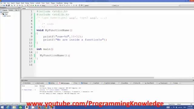 C Programming Tutorial | Learn C programming | C language