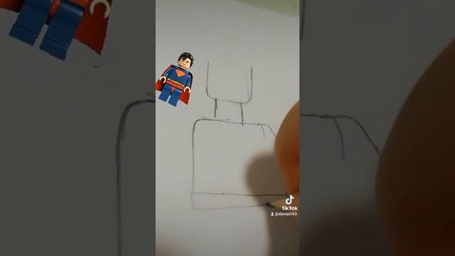 Drawing Lego man