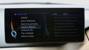 BMW i3 Owner's Manual | BMW Genius How-To