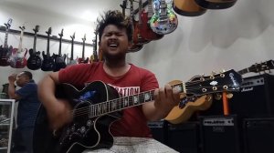 Review Gitar epiphone EJ200 CE |  #KEPANASAN