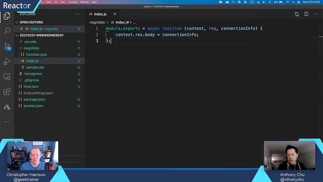How can I configure Azure Functions to communicate real-time with a client? смотреть онлайн