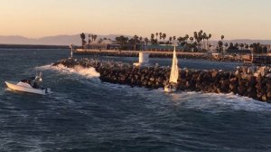 Спасательные операции - Dramatic Redondo Beach Harbor Rescue