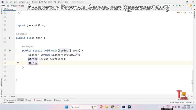 30 Sep | Accenture coding questions | Accenture Assessment test 2023
