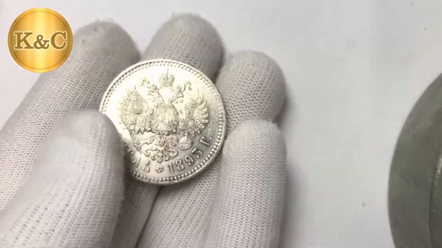 1 рубль 1893 АГ высокая степень сохранности шт. блеск ! 29