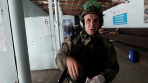 Упражнения с карабином Сайга 12