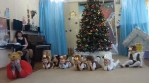 Танец мишек средняя группа