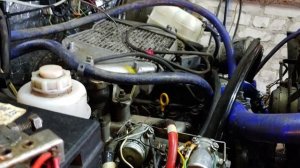 Дизельный УАЗ Хантер QD32T первый запуск.