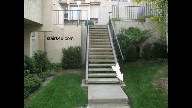 Exterior Wood Stairway Problems - Landscaping And Design смотреть онлайн