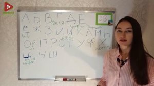 آموزش الفبای زبان روسی همراه با مدرس روس زبان | آموزش زبان روسی | ❶ درس 1