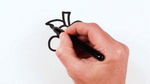 Рисуем фломастерами. Простой милый рисунок. Рисование для детей