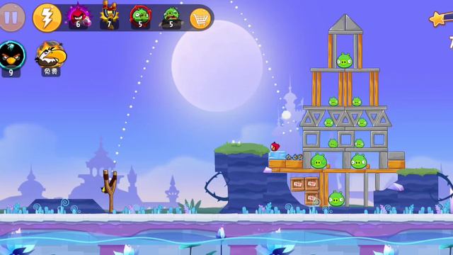 Magic 30-1 3-Star Walkthrough | Angry Birds Time Travel смотреть онлайн