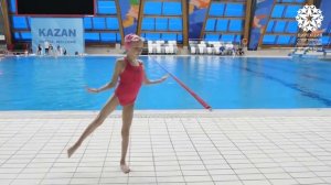 Синхронное плавание Делаем фигуру «Лебедь»