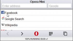 Opera Mini Java Test
