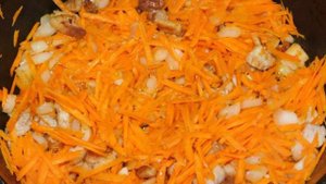 Начинка для блинов из капусты с грибами