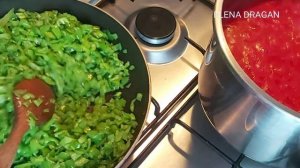 Турецкий менемен на зиму / Заготовки на зиму / Менемен / Menemen kışlık / Domates sosu