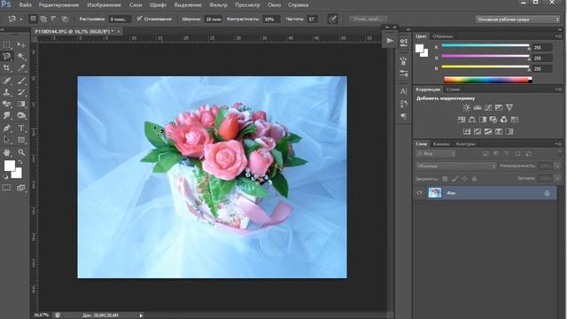 Фотошоп как я фотошоплю фото перед публикацией  пример